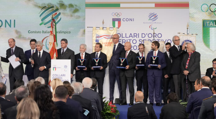 Consegnati i Collari d’oro, Malagò “Altro anno da record”