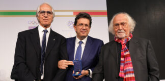 Consegnati i Collari d’oro del Coni, stella d’oro all’Italpress