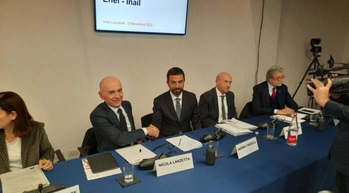 Pnrr e sicurezza sul lavoro, al via protocollo Enel-Inail
