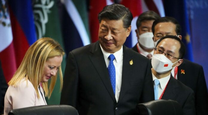 Al G20 colloquio Meloni-Xi Jinping “Riprendere i canali di dialogo”