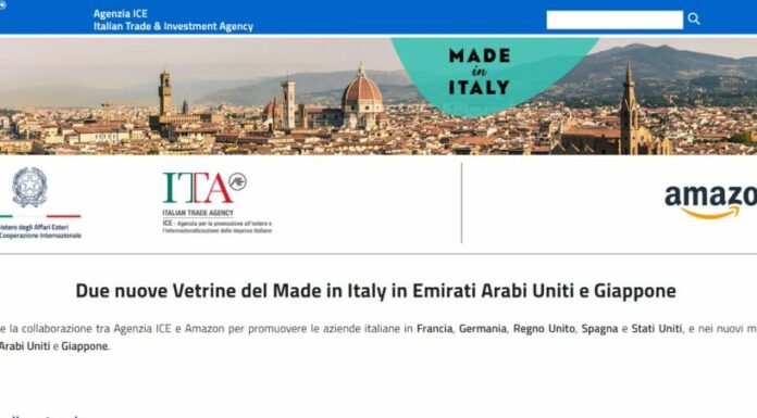 Ice-Amazon, nuovo accordo per promuovere il Made in Italy nel mondo