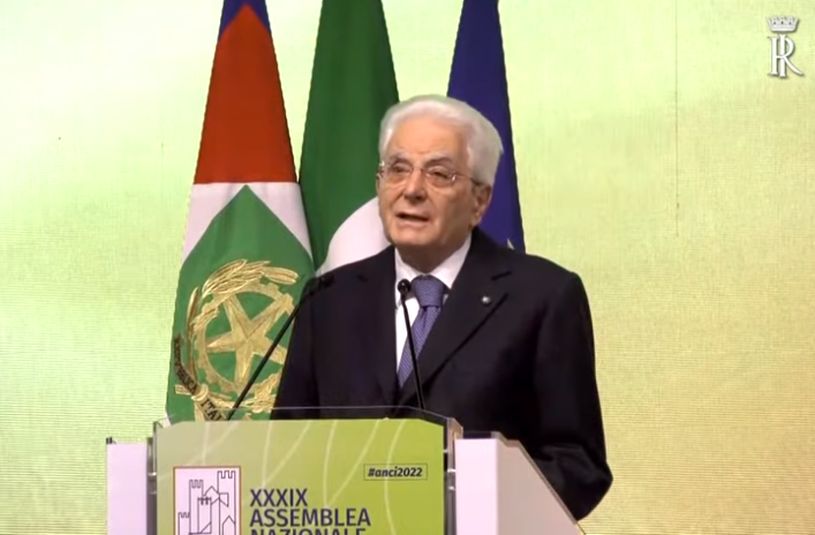 Mattarella “Coesione del Paese passa dai Comuni”