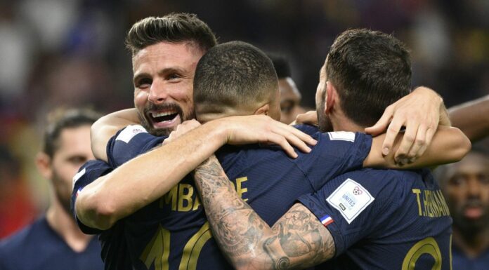 Rabiot, doppietta Giroud e Mbappè, Francia-Australia 4-1