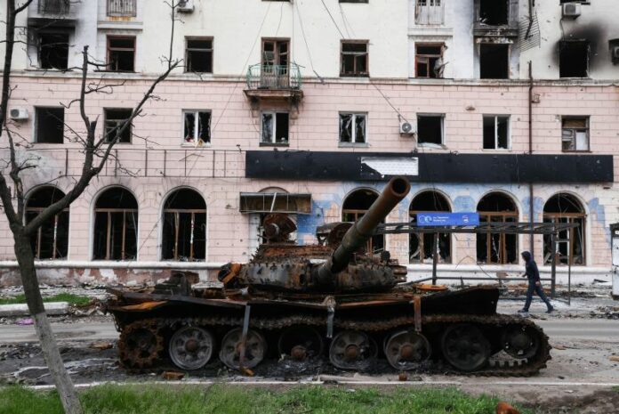 Ukraine: Ukrainian city of Mariupol