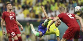 Doppietta di Richarlison, il Brasile batte 2-0 la Serbia
