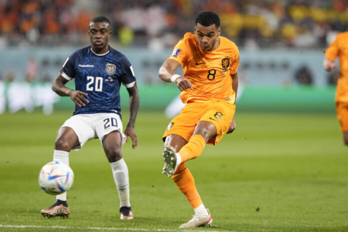AR-RAYYAN, 25-11-2022 Khalifa International Stadium World Cup 2022 in Qatar game between Netherlands vs Ecuador , Nether