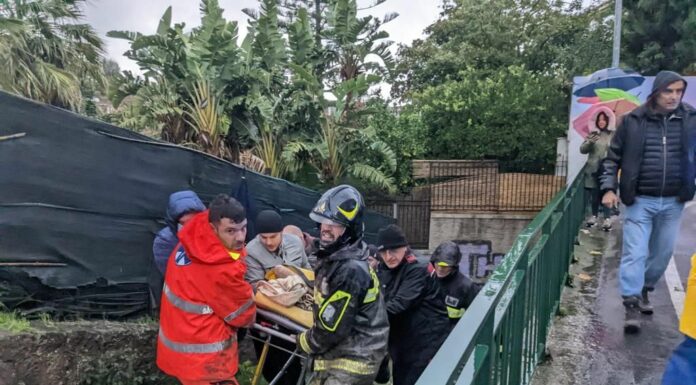 Frana a Ischia a causa del Maltempo, famiglia dispersa e una 25enne