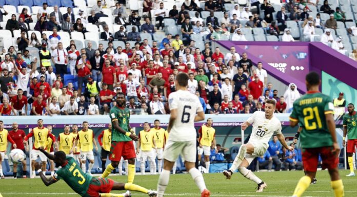 Gol ed emozioni, fra Camerun e Serbia termina 3-3