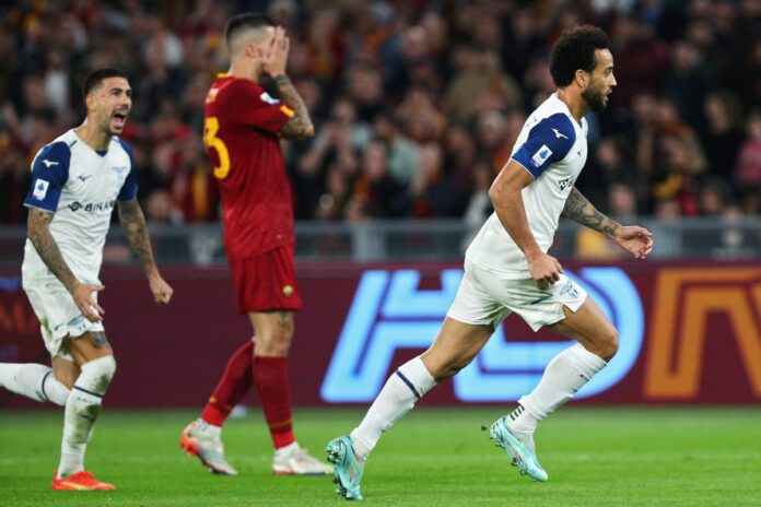 italian soccer Serie A match FOOTBALL - ITALIAN CHAMP - AS ROMA v SS LAZIO