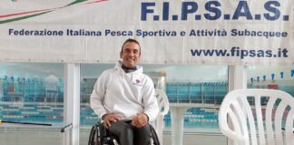 Cianfoni nuovo recordman mondiale apnea dinamica senza attrezzi per disabili