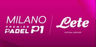 Acqua Lete official supplier del Milano Premier Padel P1 2022