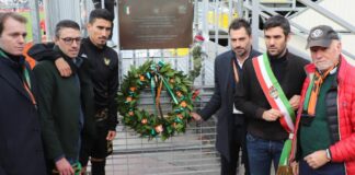 Commemorazione della ricercatrice Valeria Solesin allo stadio Penzo
