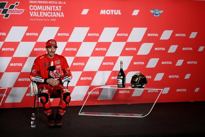 MotoGP World Championship 2022 MotoGP Grand Prix of Spain - Gran Premio Motul de la Comunitat Valenciana - Press conference after race