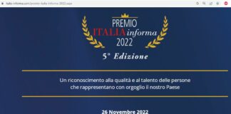 Italia Informa, svelati i nomi dei premiati nella 5^ edizione