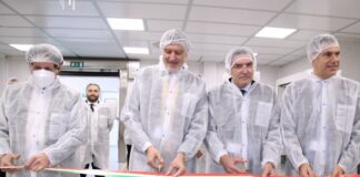 Abruzzo, Marsilio all’inaugurazione del nuovo reparto sterile di Alfasigma
