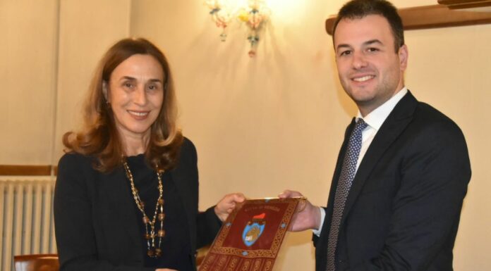 L’assessore Venturini ha ricevuto l’ambasciatrice della Macedonia del Nord