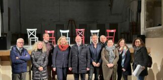 Reggio Emilia, Bonaccini visita teatri sociali