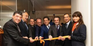 Taglio del nastro per la nuova redazione milanese dell’Italpress