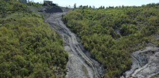 Conclusi lavori sistemazione della frana del Camperolo