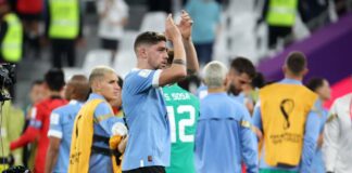 L’Uruguay supera 2-0 il Ghana ma entrambe sono fuori dai Mondiali