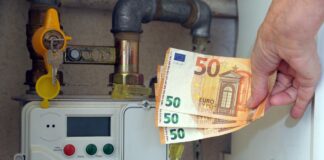 Gas, bolletta +13,7% per i consumi di novembre