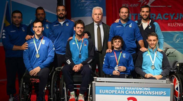 Decima medaglia per l’Italscherma agli Europei paralimpici