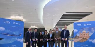 Ita Airways, inaugurato il volo Roma Fiumicino-Nuova Delhi