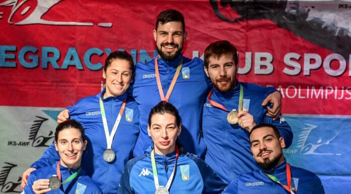 Italscherma via da Varsavia con un bottino di 15 medaglie
