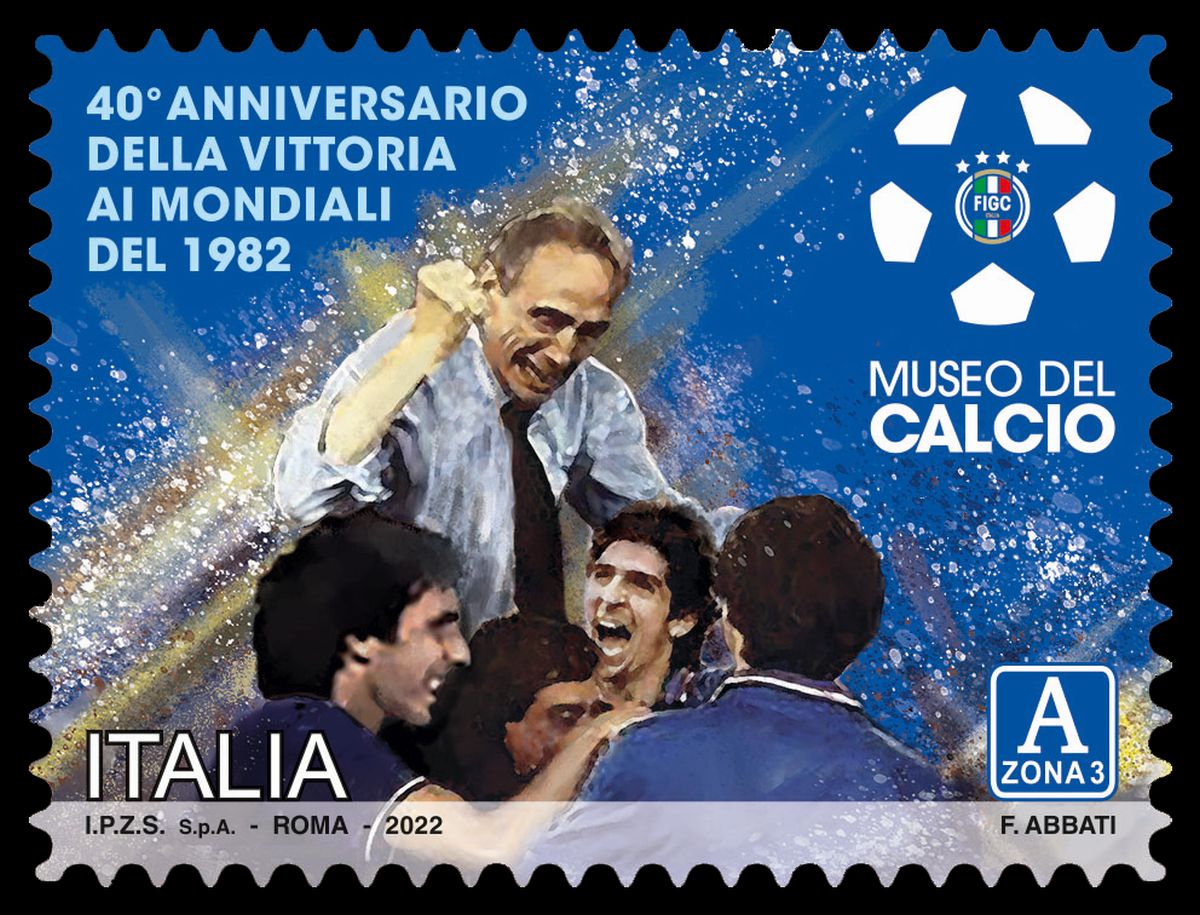 Emesso francobollo sul trionfo dell’Italia ai Mondiali ’82