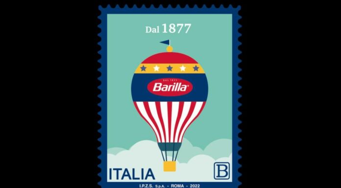Barilla festeggia i suoi 145 anni con un francobollo speciale