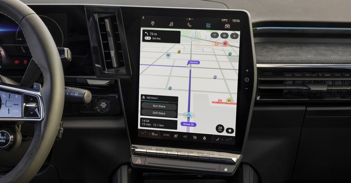 Renault integrare Waze direttamente nel suo sistema multimediale