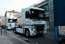 Autotrasportatori in sciopero in Sicilia contro il caro carburante, presidio a Palermo IPA