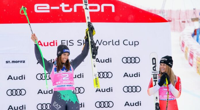 A St.Moritz vince Curtoni, Goggia 2^ ma si frattura la mano