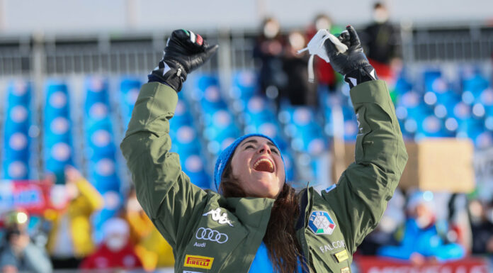 Goggia vince la discesa bis a St.Moritz con una mano fratturata