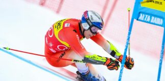 Odermatt vero gigante in Alta Badia, Della Vite 13°