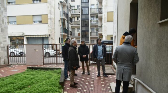 Sopralluogo dell’assessore Venturini negli alloggi al Lido assegnati in social housing