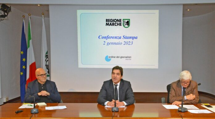 Acquaroli “Nel 2023 fondamentale lo sviluppo dei cantieri infrastrutturali”