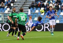 La Samp inizia il 2023 con una vittoria, 2-1 al Sassuolo