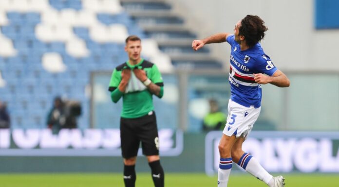 La Samp inizia il 2023 con una vittoria, 2-1 al Sassuolo