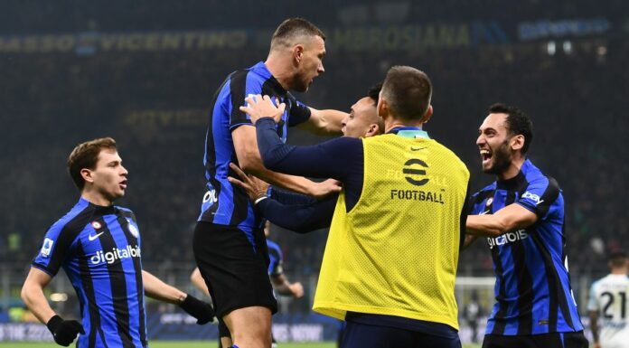 L’Inter batte 1-0 il Napoli, decide Dzeko di testa
