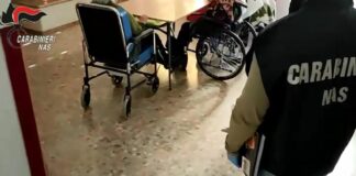 Ispezioni Nas in 607 strutture per anziani, irregolari il 25%