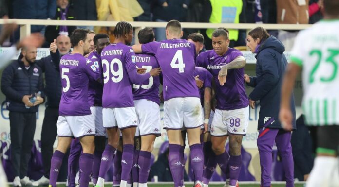 La Fiorentina torna alla vittoria, 2-1 al sassuolo