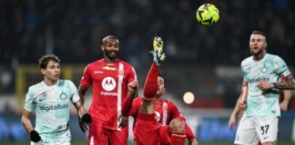 Inter beffata nel recupero, col Monza finisce 2-2