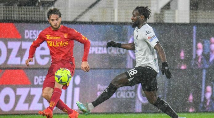 Tanta pioggia ma niente gol, pari fra Spezia e Lecce