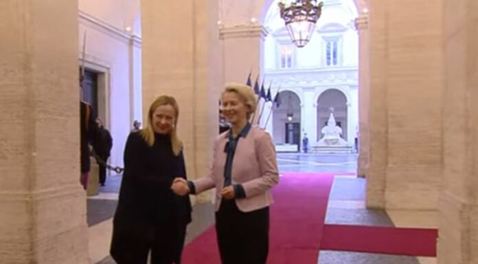 Incontro Meloni-von der Leyen, riaffermato l’impegno dell’Italia sul Pnrr