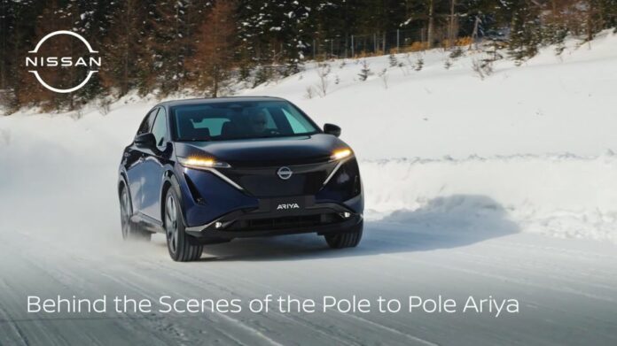 Pole to Pole BTS with Ariya e-4ORCE