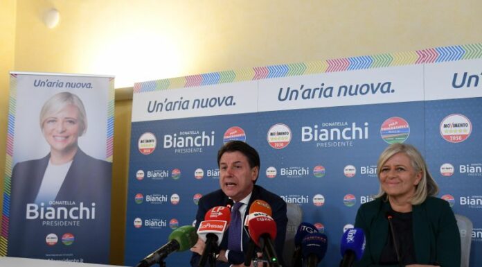 Conte “No al campo largo con Italia Viva e Azione”