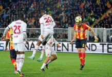 Il Milan pareggia in rimonta, 2-2 in casa del Lecce