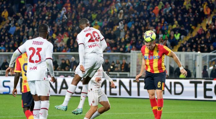 Il Milan pareggia in rimonta, 2-2 in casa del Lecce