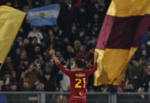 Dybala regala un’altra gioia alla Roma, Fiorentina ko 2-0